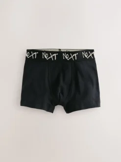 Next Noir avec ceinture Grafitti - Lot de 5 boxers (1.5-16ans) Noir avec ceinture Next Grafitti Outlet