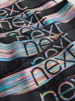 Next - Lot de 10 boxers (1.5-16ans) Noir avec taille brillante