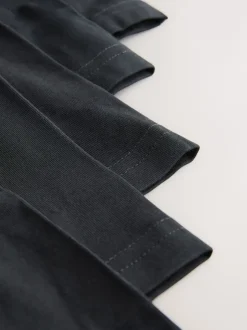 Next - Lot de 10 boxers (1.5-16ans) Noir avec taille brillante