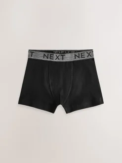Next - Lot de 10 boxers (1.5-16ans) Noir avec taille grise New