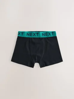 Next - Lot de 10 boxers (1.5-16ans) Noir avec taille universitaire