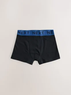 Next - Lot de 10 boxers (1.5-16ans) Noir avec taille universitaire