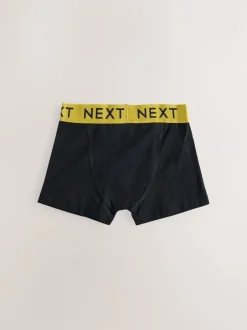 Next - Lot de 10 boxers (1.5-16ans) Noir avec taille universitaire
