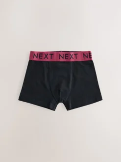 Next - Lot de 10 boxers (1.5-16ans) Noir avec taille universitaire