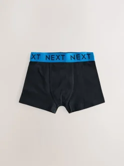 Next - Lot de 10 boxers (1.5-16ans) Noir avec taille universitaire