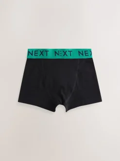 Next - Lot de 5 boxers (1.5-16ans) Noir avec taille universitaire Online