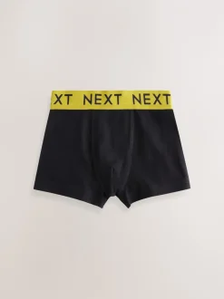 Next - Lot de 5 boxers (1.5-16ans) Noir avec taille universitaire Online