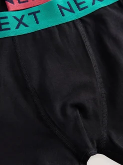 Next - Lot de 5 boxers (1.5-16ans) Noir avec taille universitaire Online