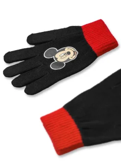 Vanilla Underground Noir chrome - Ensemble Kid Disney personnage Chapeaux et gants d’hiver Sale