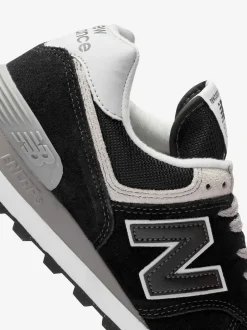 New Balance - Mens 574 Trainers Noir chrome Discount