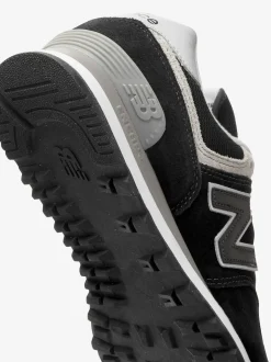 New Balance - Mens 574 Trainers Noir chrome Discount