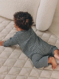 Next Noir et blanc à carreaux - Barboteuse pour bébé (0mths-2yrs) Hot