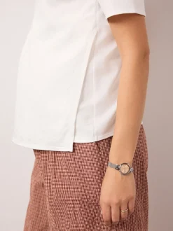 Next Noir et blanc - Lot de t-shirts d’allaitement de maternité 2 Online