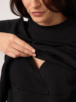 Next Noir et blanc - Lot de t-shirts d’allaitement de maternité 2 Online