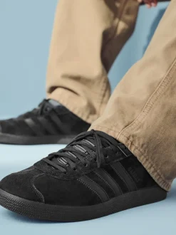 adidas originals - Gazelle Trainers Noir foncé Outlet