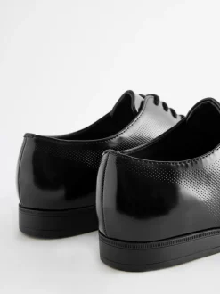 Next Noir Hi-Shine - Derbys à lacets Clearance