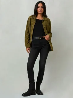 Fat Face Noir lavé - FatFace Slim Jeans Sale