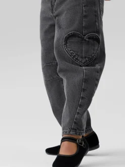 Gap Noir lavé - Paperbag Horseshoe Jean (6mois-5ans) (6mois-5ans) Outlet