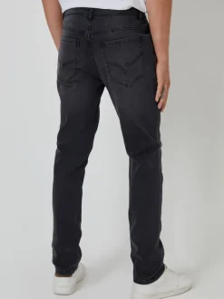 Threadbare Noir lavé - Jean  slim stretch Clearance