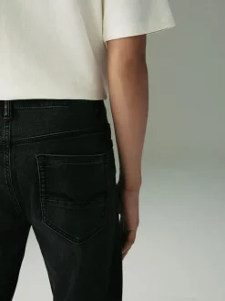 Next - Slim Fit (Slim Fit) - Jeans stretch de confort Noir lavé Hot