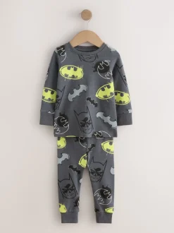 Next Noir motif Batman - Lot de 2 pyjamas Snuggle sous licence (9mois -10ans)
