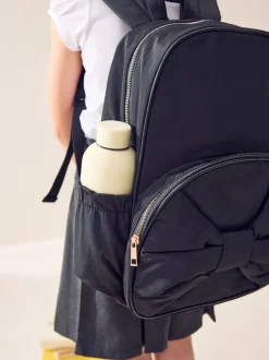 Next Noir motif nœuds - sac à dos