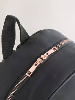 Next Noir motif nœuds - sac à dos