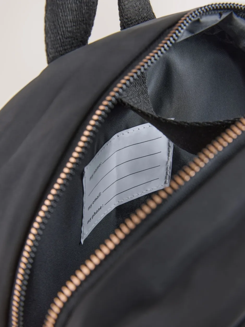 Next Noir motif nœuds - sac à dos