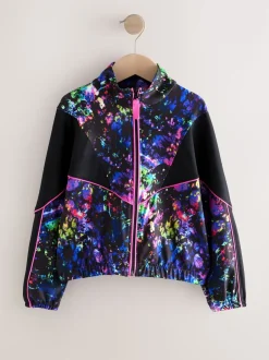 Next Noir multicolore éclaboussures - Veste de sport zippée (3-16ans) Discount