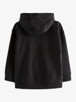 Next - Sweat-shirt à capuche Signature (3-16ans) Noir NXT Discount