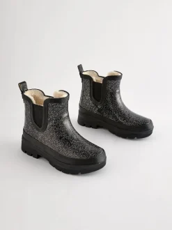 Next - Chelsea Wellies Noir pailleté Online