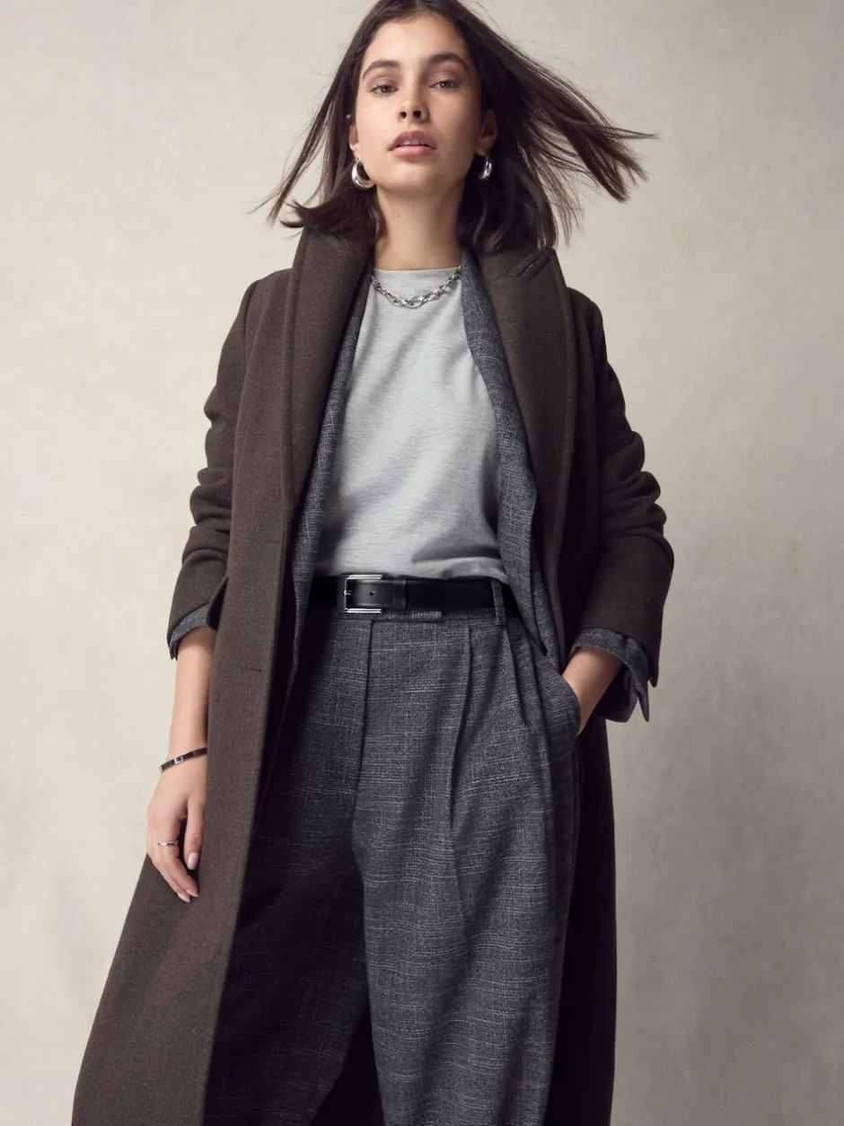 Next Noir/argenté - Ceinture N. Premium Made In Italie en Cuir