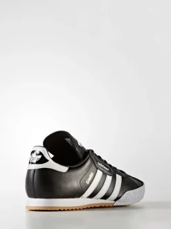 adidas originals Noir/Blanc - Samba Suede Trainers Clearance
