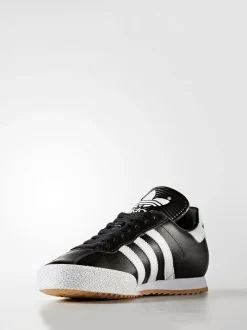 adidas originals Noir/Blanc - Samba Suede Trainers Clearance