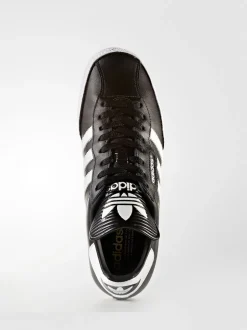 adidas originals Noir/Blanc - Samba Suede Trainers Clearance
