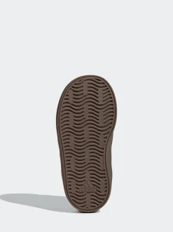 adidas - Vl Cour 3.0 Baskets bébé à crochets et boucles Noir/Blanc Outlet