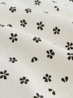 Next Noir/Blanc - Caleçons Imprimé Hipster 5 (2-16ans) Clearance