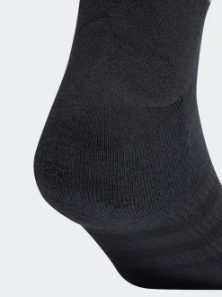adidas Noir/Blanc - Chaussettes 3 Lot Vêtements de sport rembourrées à la cheville Hot