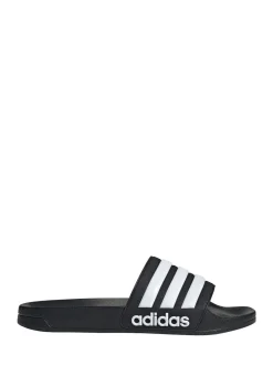 adidas - Claquettes de douche Sportswear Adilette Noir/Blanc Best