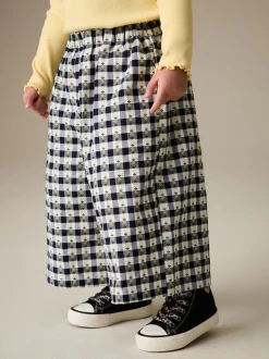 Next Noir/blanc à fleurs - Pantalon vichy (3mois-7ans) Online