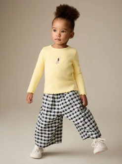 Next Noir/blanc à fleurs - Pantalon vichy (3mois-7ans) Online