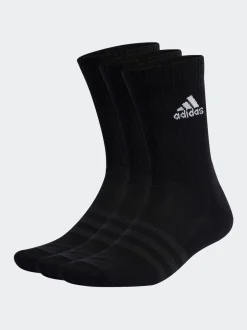 adidas Noir/Blanc - Lot de 3 - Chaussettes rembourrées Online