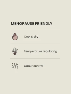 Next Noir/Blanc - Lot de 2 culottes Menopause Friends Cooling New