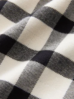 Next Noir/Blanc - Lot de 2 pyjamas tissés à carreaux (3-16ans) Discount