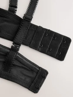 Next Noir/Blanc - Lot de 2 Soutiens-gorge multipositions sans bretelles à tampons légers A-E Discount