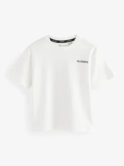 smALLSAINTS Noir/Blanc - Lot de 3 t-shirts décontractés Garçons à col rond Hot