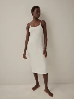 Next Noir/Blanc - Lot de 2 nuisettes en coton naturellement rafraîchissant New