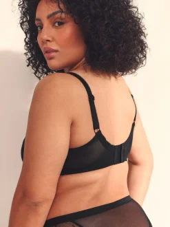 Next Noir/Blanc - Soutien-gorge en dentelle DD+ 2 Pack