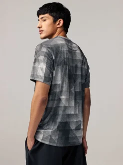 Next Noir/blanc - T-shirt d’entraînement imprimé Active Gym Sale