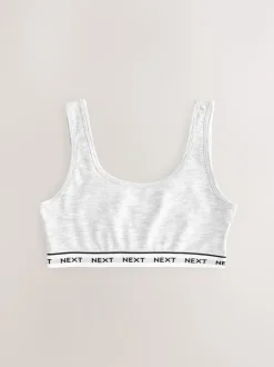 Next Noir/Blanc/Gris - Crop Tops 3 Pack (5-16ans) Online